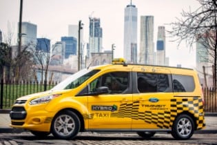 2017 Ford Transit Connect Hybrid Taxi Prototype